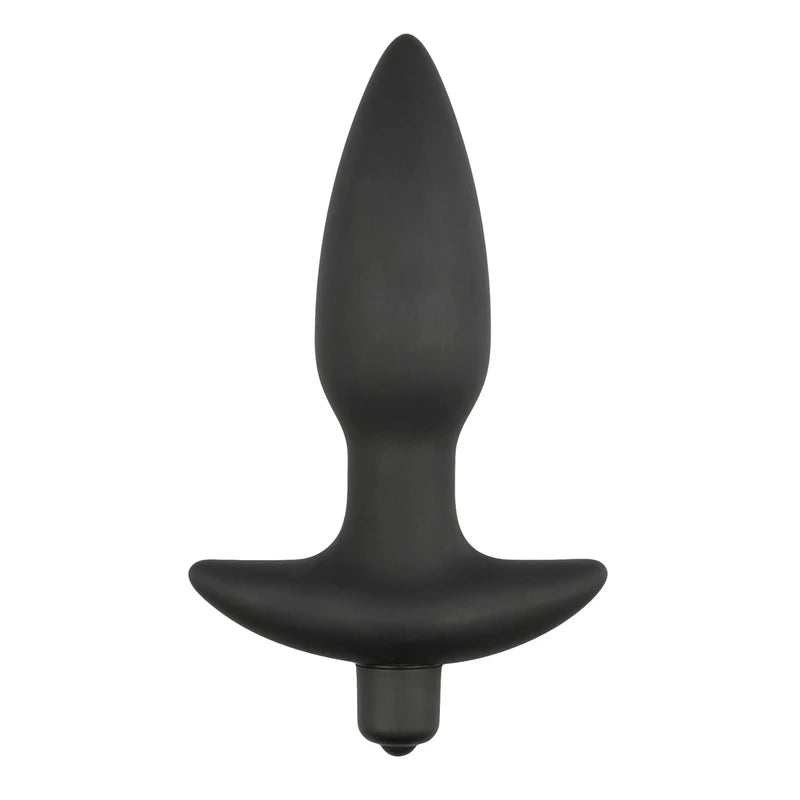 Metalen Buttplug met Zilveren Diamant - S